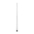 GLOBOSTAR® ALP-LINEAR BRIGHTRAIL -3M Επιφανειακό / Κρεμαστό Προφίλ Αλουμινίου με Λευκό Γαλακτερό Πατητό Κάλυμμα για Ταινίες LED IP20 - Μαύρο Ματ - Μ300 x Π5 x Υ7.5cm