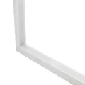 GLOBOSTAR® ALP-CORNER-IN90 RECESSA  Χωνευτό Προφίλ Αλουμινίου Γωνία με Λευκό Γαλακτερό Πατητό Κάλυμμα για Ταινίες LED IP20 - Λευκό Ματ - Μ30 x Π3.5 x Υ4cm