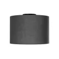 CILIO  Μοντέρνο Φωτιστικό Οροφής Καπέλο Μονόφωτο 1 x E27 IP20 Γκρι Ύφασμα - Μ30 x Π30 x Υ21cm