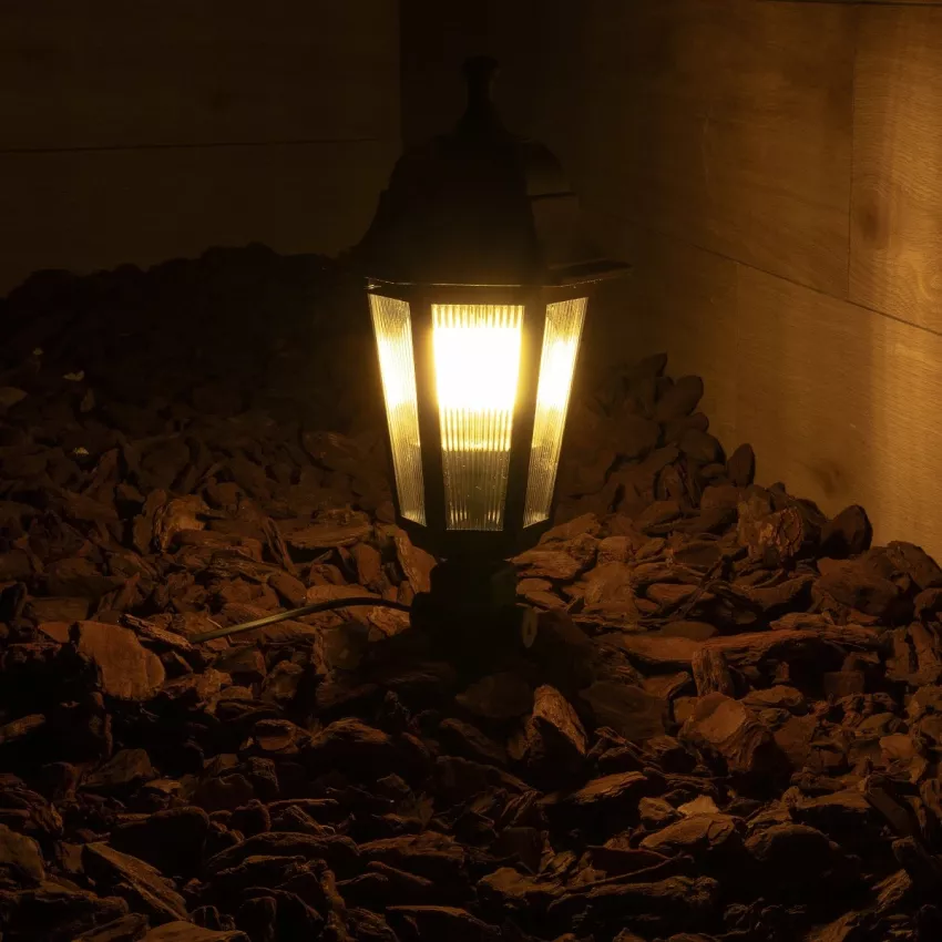 VITRO Vintage Καρφωτό Φωτιστικό Φαναράκι Μονόφωτο 1 x E27 IP44 Μαύρο Πλαστικό Σώμα - Μ16 x Π16 x Υ51cm VITRO Vintage Καρφωτό Φωτιστικό Φαναράκι Μονόφωτο 1 x E27 IP44 Μαύρο Πλαστικό Σώμα - Μ16 x Π16 x Υ51cm