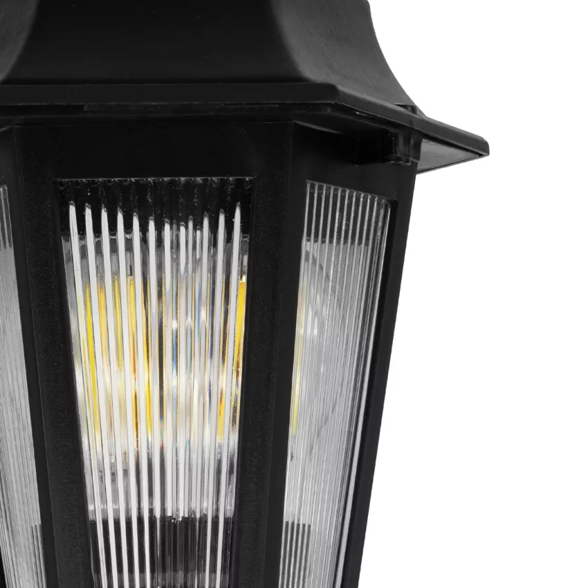 VITRO Vintage Καρφωτό Φωτιστικό Φαναράκι Μονόφωτο 1 x E27 IP44 Μαύρο Πλαστικό Σώμα - Μ16 x Π16 x Υ51cm VITRO Vintage Καρφωτό Φωτιστικό Φαναράκι Μονόφωτο 1 x E27 IP44 Μαύρο Πλαστικό Σώμα - Μ16 x Π16 x Υ51cm