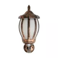 VERDI  Vintage Επιτοίχιο Φωτιστικό Φαναράκι Μονόφωτο 1 x E27 IP44 Χάλκινο Πλαστικό Σώμα - Μ23 x Π17 x Υ40cm