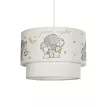 ELEPHANT  Παιδικό Κρεμαστό Φωτιστικό Φιγούρα Μονόφωτο 1 x E27 IP20 Λευκό Ύφασμα - Μ30 x Π30 x Υ70cm