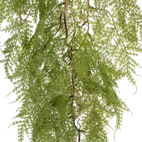 Τεχνητός Κήπος HANGING FERN  Τεχνητό Διακοσμητικό Κρεμαστό Φυτό Φτέρης Μ32 x Π14 x Υ96cm