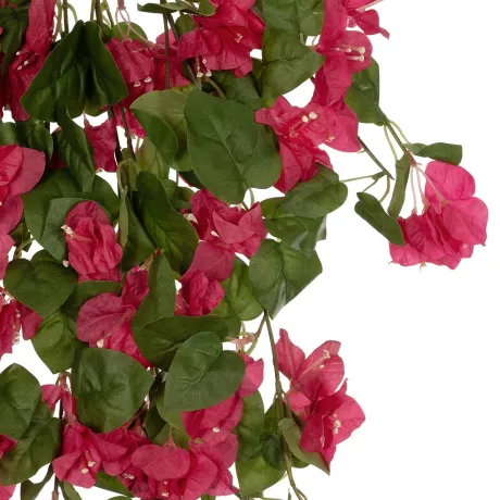 Τεχνητός Κήπος BOUGAINVILLEA BRANCH  Τεχνητό Κρεμαστό Διακοσμητικό Κλαδί Μπουκανβίλιας Φουξ Μ45 x Π12 x Υ90cm