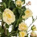 Τεχνητός Κήπος YELLOW ROSES  Τεχνητό Διακοσμητικό Δέντρο Τριανταφυλλιά Μ50 x Π50 x Υ90cm