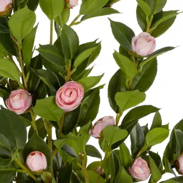 Τεχνητός Κήπος CAMELIA  Τεχνητό Διακοσμητικό Δέντρο Καμέλια Μ50 x Π30 x Υ90cm