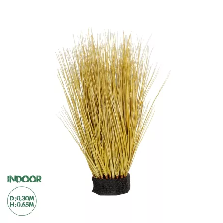 Τεχνητός Κήπος GRASS BUSH  Τεχνητό Διακοσμητικό Φυτό Θάμνος Γρασίδι Μ30 x Π20 x Υ65cm