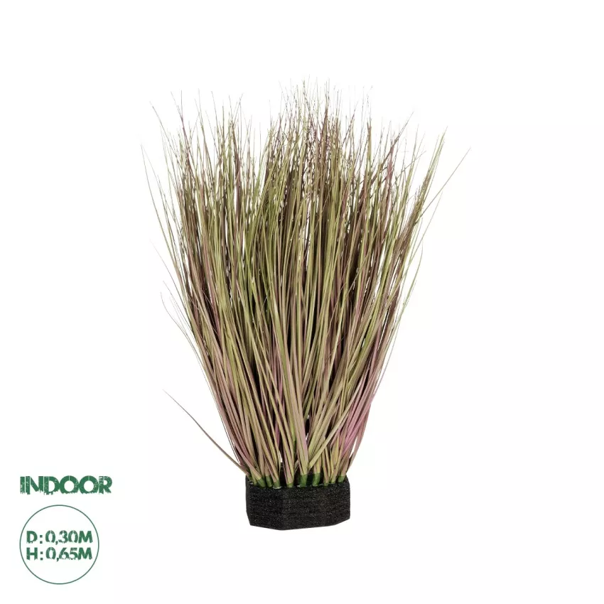 Τεχνητός Κήπος GRASS BUSH  Τεχνητό Διακοσμητικό Φυτό Θάμνος Γρασίδι Μ30 x Π20 x Υ65cm