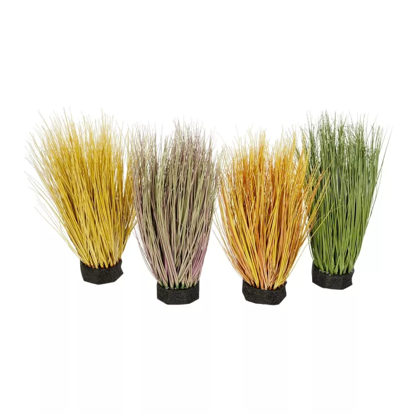 Τεχνητός Κήπος GRASS BUSH  Τεχνητό Διακοσμητικό Φυτό Θάμνος Γρασίδι Μ30 x Π20 x Υ65cm