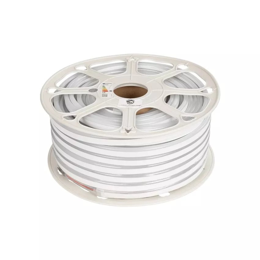 OVALE 120° Degree Neon Flex Epistar LED SMD 5050 1m 18W/m 60LED/m 1818lm/m 120° DC 24V Αδιάβροχη IP68 RGB Dimmable