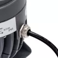 GLOBOSTAR® SPOTXENIA  Αρχιτεκτονικό Σποτ Φωτισμου με Αντιθαμβωτική Γρίλια LED 16W 1760lm 3° DC 24V Αδιάβροχο IP65 Θερμό Λευκό 2700K Dimmable - Bridgelux COB Chip - Γκρι Ανθρακί - Μ9 x Π9 x Υ12cm