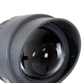GLOBOSTAR® SPOTXENIA  Αρχιτεκτονικό Σποτ Φωτισμου με Αντιθαμβωτική Γρίλια LED 16W 1760lm 3° DC 24V Αδιάβροχο IP65 Θερμό Λευκό 2700K Dimmable - Bridgelux COB Chip - Γκρι Ανθρακί - Μ9 x Π9 x Υ12cm