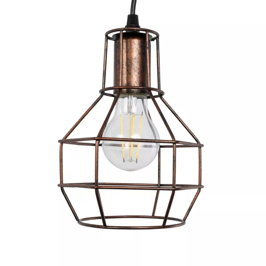 RYDON  Vintage Επιτοίχιο Φωτιστικό Απλίκα Μονόφωτο 1 x E27 IP20 Χάλκινο Μέταλλο - Μ15 x Π24 x Υ70cm