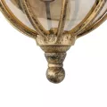 ETOILE  Vintage Επιτοίχιο Φωτιστικό Απλίκα Μονόφωτο 1 x E27 IP20 Καφέ & Χρυσό Μέταλλο με Μελί Γυαλί - Φ18 x Υ27cm