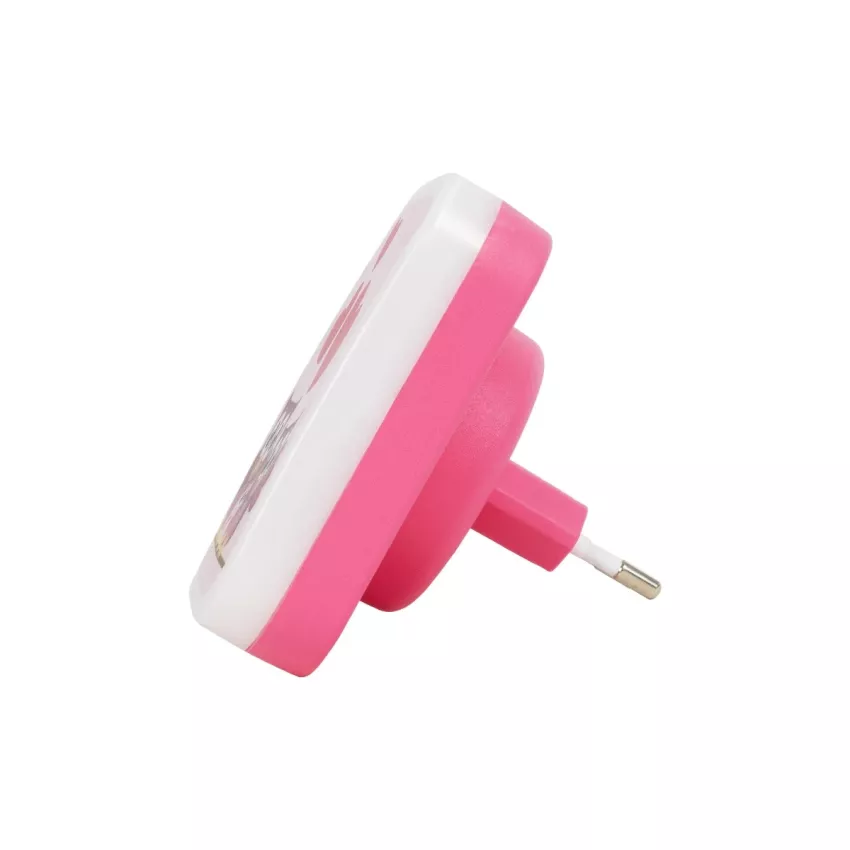 KIDDO  Παιδικό Φωτιστικό Νυκτός LED 1W 95lm 360° AC220-240V IP20 Ψυχρό Λευκό 6000K- Μ5.5 x Π5.5 x Υ8cm