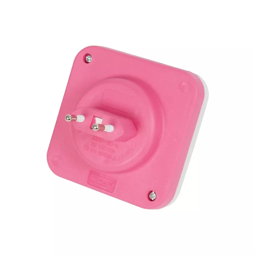 KIDDO  Παιδικό Φωτιστικό Νυκτός LED 1W 95lm 360° AC220-240V IP20 Ψυχρό Λευκό 6000K- Μ5.5 x Π5.5 x Υ8cm