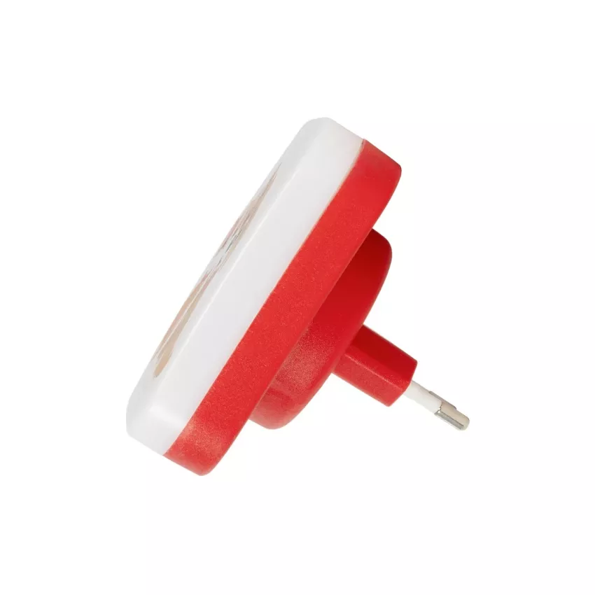 KIDDO  Παιδικό Φωτιστικό Νυκτός LED 1W 95lm 360° AC220-240V IP20 Ψυχρό Λευκό 6000K - Μ5.5 x Π5.5 x Υ8cm