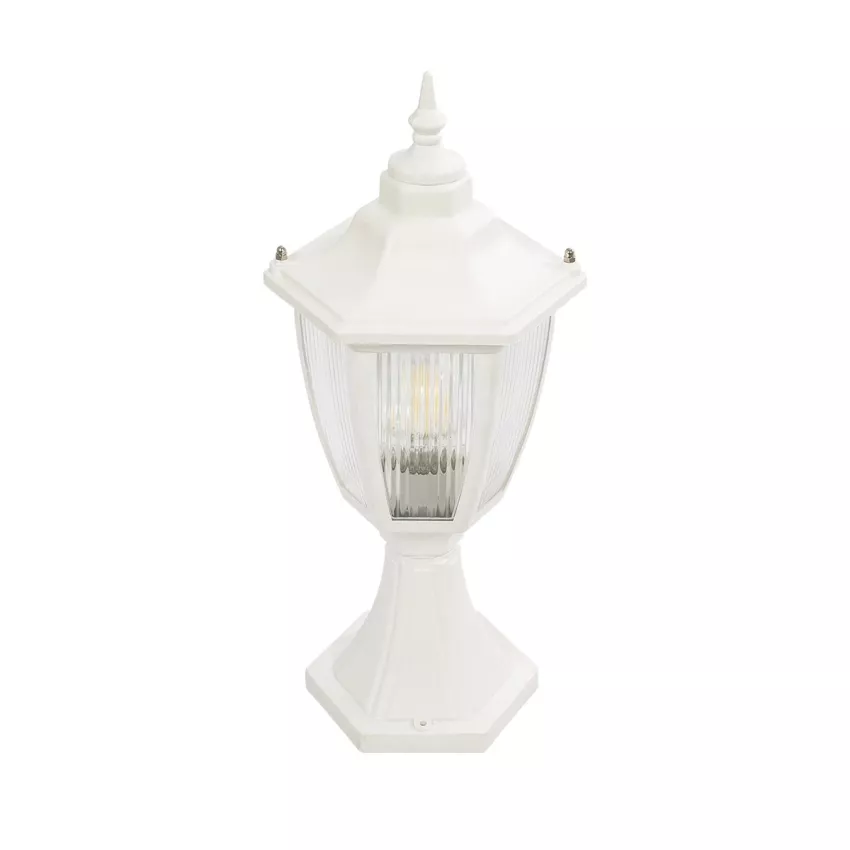 ENGLAND Vintage Επιδαπέδιο Φωτιστικό Φαναράκι Μονόφωτο 1 x E27 IP44 Λευκό Πλαστικό - Μ20 x Π20 x Υ45cm ENGLAND Vintage Επιδαπέδιο Φωτιστικό Φαναράκι Μονόφωτο 1 x E27 IP44 Λευκό Πλαστικό - Μ20 x Π20 x Υ45cm