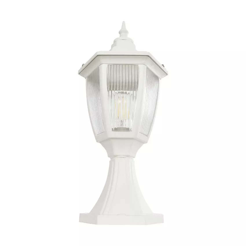 ENGLAND Vintage Επιδαπέδιο Φωτιστικό Φαναράκι Μονόφωτο 1 x E27 IP44 Λευκό Πλαστικό - Μ20 x Π20 x Υ45cm ENGLAND Vintage Επιδαπέδιο Φωτιστικό Φαναράκι Μονόφωτο 1 x E27 IP44 Λευκό Πλαστικό - Μ20 x Π20 x Υ45cm