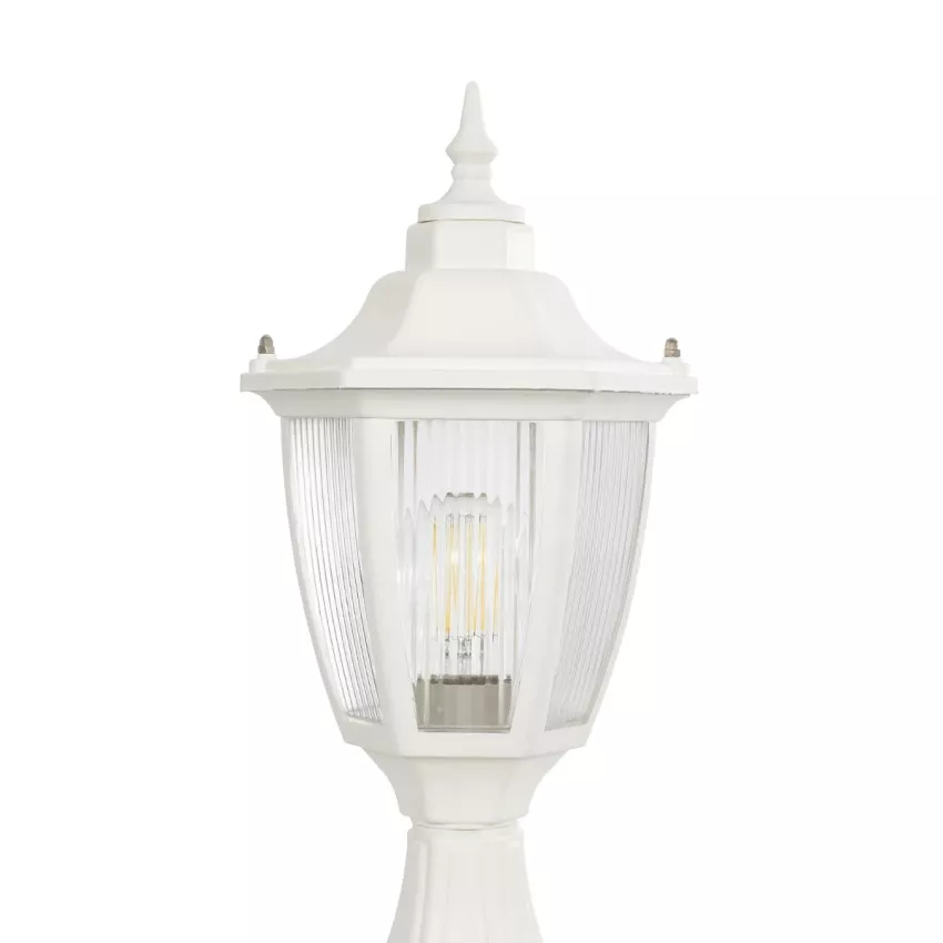 ENGLAND Vintage Επιδαπέδιο Φωτιστικό Φαναράκι Μονόφωτο 1 x E27 IP44 Λευκό Πλαστικό - Μ20 x Π20 x Υ45cm ENGLAND Vintage Επιδαπέδιο Φωτιστικό Φαναράκι Μονόφωτο 1 x E27 IP44 Λευκό Πλαστικό - Μ20 x Π20 x Υ45cm