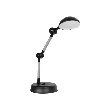 Μοντέρνο Επιτραπέζιο Φωτιστικό LED 6W 540lm 360° AC220-240V IP20 Ψυχρό Λευκό 6000K Μαύρο Πλαστικό - Μ20 x Π14.5 xΥ33cm