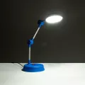 Μοντέρνο Επιτραπέζιο Φωτιστικό LED 6W 540lm 120° AC220-240V IP20 Ψυχρό Λευκό 6000K Μπλε Πλαστικό - Μ20 x Π14.5 xΥ33cm
