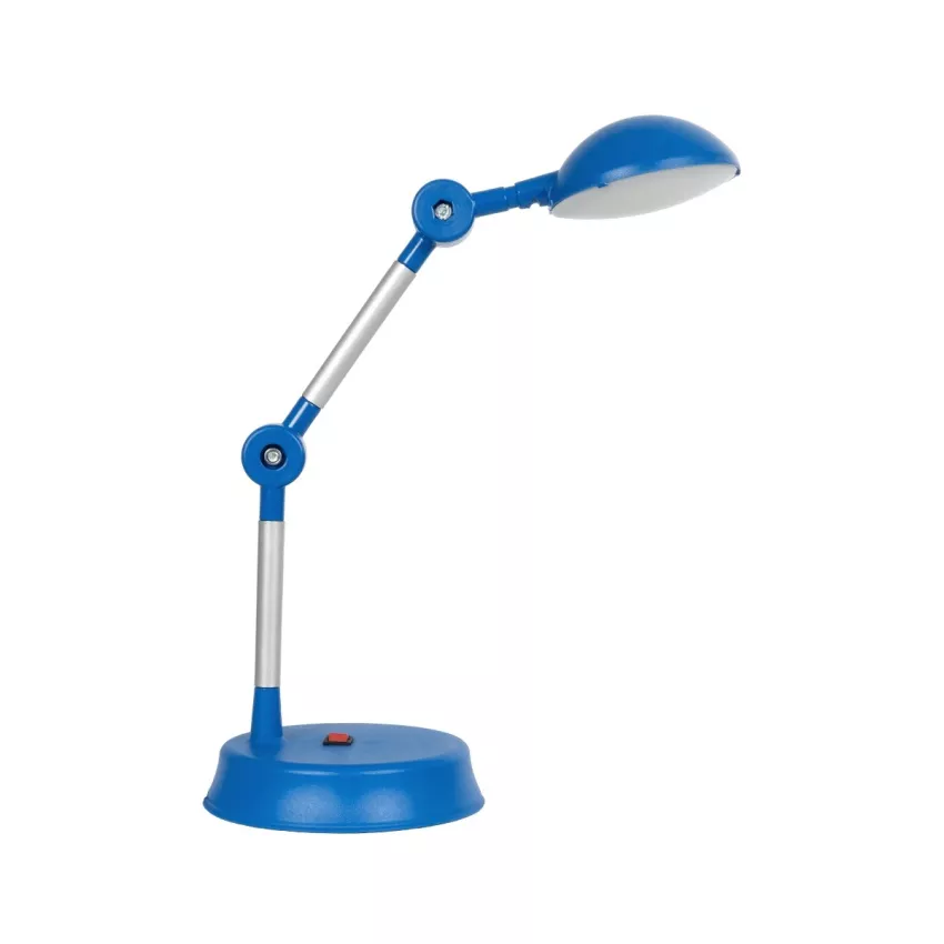 Μοντέρνο Επιτραπέζιο Φωτιστικό LED 6W 540lm 120° AC220-240V IP20 Ψυχρό Λευκό 6000K Μπλε Πλαστικό - Μ20 x Π14.5 xΥ33cm