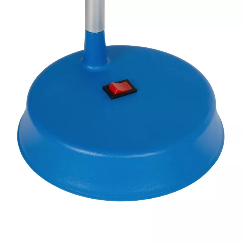 Μοντέρνο Επιτραπέζιο Φωτιστικό LED 6W 540lm 120° AC220-240V IP20 Ψυχρό Λευκό 6000K Μπλε Πλαστικό - Μ20 x Π14.5 xΥ33cm