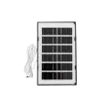 GLOBOSTAR® GARDENGLOW  Μοντέρνο Φωτιστικό Κήπου Μπάλα με IR Ασύρματο Χειριστήριο LED 3W 240lm 360° DC 5V με USB-C με Ενσωματωμένο Φωτοβολταϊκό Panel 6V 1W & Επαναφορτιζόμενη Μπαταρία Li-ion 3.7V 2x18650 1400mAh Αδιάβροχο IP54 Πολύχρωμο RGBW Dimmable -
