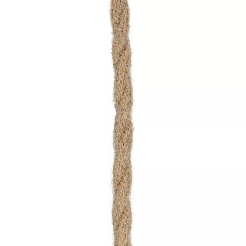 GLOBOSTAR® WHIP  Μοντέρνο DIY Φωτιστικό με Υφασμάτινο Καλώδιο, Ντουί 3 x E27, Διακόπτη On/Off & Πρίζα AC 220-240V IP20 - Μπεζ & Μαύρο - Μ650 x Π5.5 x Υ100cm
