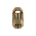 GLOBOSTAR® PIPEADAPT  Μεταλλικός DIY Σύνδεσμος για Ολόπασους Σωλήνες Φωτιστικών - Μ1.3 x Π1.3 x Υ3cm - Πακέτο 10 Τεμαχίων