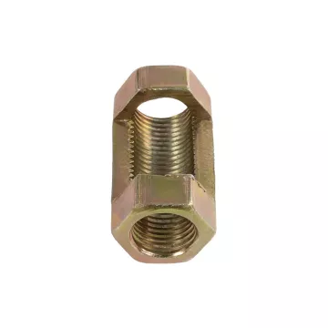 GLOBOSTAR® PIPEADAPT  Μεταλλικός DIY Σύνδεσμος για Ολόπασους Σωλήνες Φωτιστικών - Μ1.3 x Π1.3 x Υ3cm - Πακέτο 10 Τεμαχίων