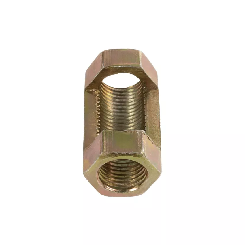 GLOBOSTAR® PIPEADAPT  Μεταλλικός DIY Σύνδεσμος για Ολόπασους Σωλήνες Φωτιστικών - Μ1.3 x Π1.3 x Υ3cm - Πακέτο 10 Τεμαχίων