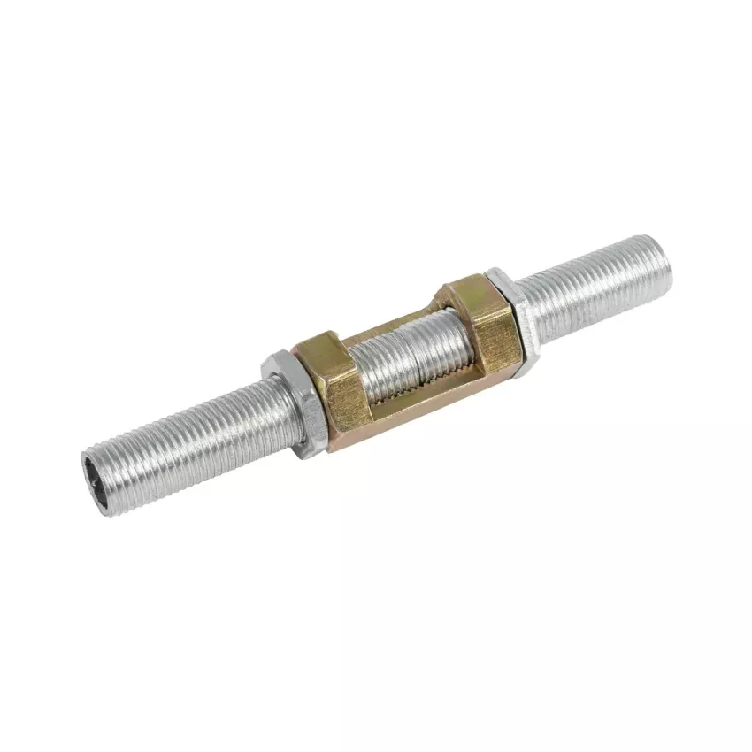 GLOBOSTAR® PIPEADAPT  Μεταλλικός DIY Σύνδεσμος για Ολόπασους Σωλήνες Φωτιστικών - Μ1.3 x Π1.3 x Υ3cm - Πακέτο 10 Τεμαχίων
