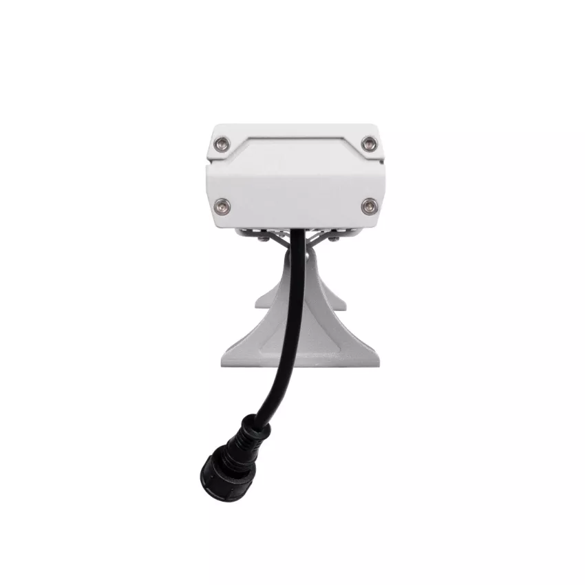 GLOBOSTAR® WASHERMOZA  Μπάρα Φωτισμού Wall Washer LED 48W 4080lm 10-30° DC 24V Αδιάβροχο IP66 Πολύχρωμο RGB Dimmable - Bridgelux SMD Chip - Γκρι Ανθρακί - Μ100 x Π8.5 x Υ4cm