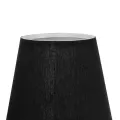 GLOBOSTAR® ELEGANTE  Μοντέρνο Φωτιστικό Τοίχου - Απλίκα με Ντουί 1 x E27 AC 220-240V IP20 - Μαύρο - Μ14 x Π22 x Υ24cm