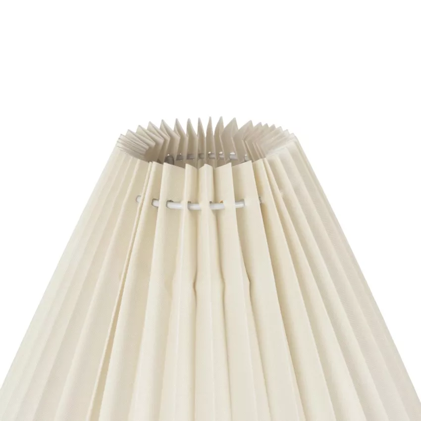 LING  Μοντέρνο Φωτιστικό Τοίχου Απλίκα Μονόφωτο 1 x E27 AC 220-240V IP20 Μπεζ & Μαύρο - Μ22 x Π22 x Υ50cm