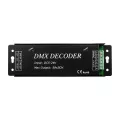 GLOBOSTAR® RGBCONTROLLER  DMX Dimmer / Controller με RF Ασύρματο Χειριστήριο με 3 x 15A 75W Κανάλια DC 5-24V 15A 360W Max IP20 - DMX512 & RF2.4Ghz - Μ26.9 x Π9.6 x Υ4cm - 1 Χρόνος Εγγύηση
