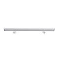 GLOBOSTAR® WASHERMOZA  Μπάρα Φωτισμού Wall Washer LED 48W 5200lm 10-30° DC 24V Αδιάβροχο IP66 Θερμό Λευκό 2700K Dimmable - Bridgelux SMD Chip - Γκρι Ανθρακί - Μ100 x Π6.5 x Υ6.6cm