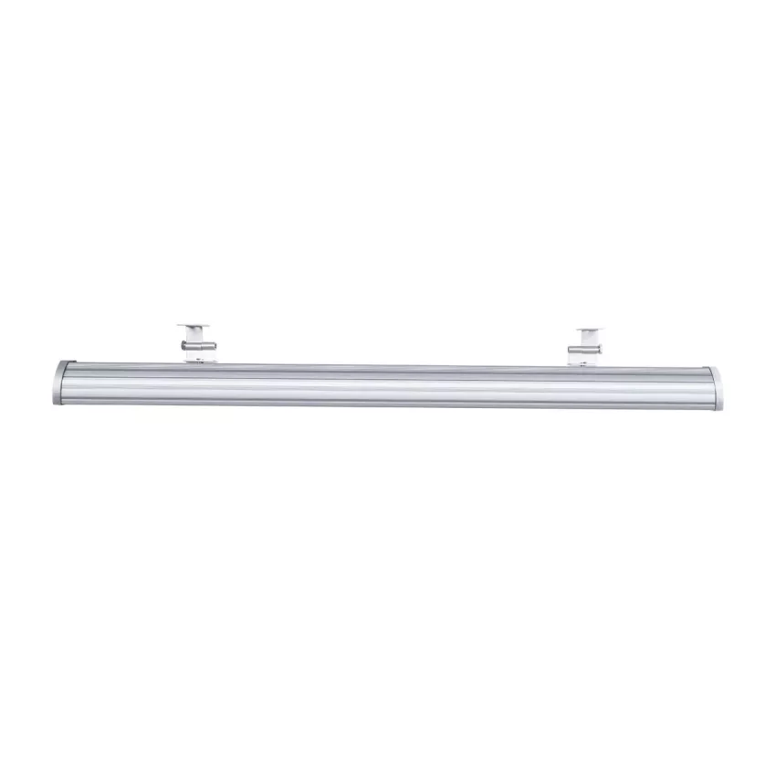 GLOBOSTAR® WASHERMOZA  Μπάρα Φωτισμού Wall Washer LED 48W 5200lm 10-30° DC 24V Αδιάβροχο IP66 Θερμό Λευκό 2700K Dimmable - Bridgelux SMD Chip - Γκρι Ανθρακί - Μ100 x Π6.5 x Υ6.6cm