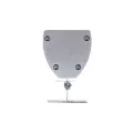 GLOBOSTAR® WASHERMOZA  Μπάρα Φωτισμού Wall Washer LED 48W 5200lm 10-30° DC 24V Αδιάβροχο IP66 Θερμό Λευκό 2700K Dimmable - Bridgelux SMD Chip - Γκρι Ανθρακί - Μ100 x Π6.5 x Υ6.6cm