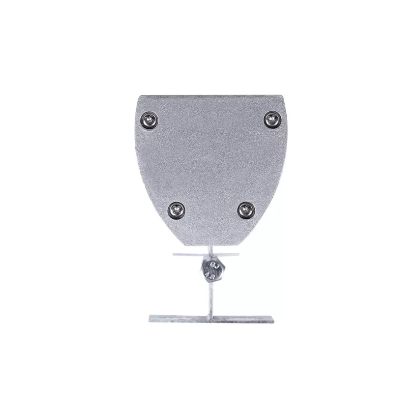 GLOBOSTAR® WASHERMOZA  Μπάρα Φωτισμού Wall Washer LED 48W 5200lm 10-30° DC 24V Αδιάβροχο IP66 Θερμό Λευκό 2700K Dimmable - Bridgelux SMD Chip - Γκρι Ανθρακί - Μ100 x Π6.5 x Υ6.6cm