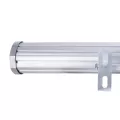 GLOBOSTAR® WASHERMOZA  Μπάρα Φωτισμού Wall Washer LED 48W 5200lm 10-30° DC 24V Αδιάβροχο IP66 Θερμό Λευκό 2700K Dimmable - Bridgelux SMD Chip - Γκρι Ανθρακί - Μ100 x Π6.5 x Υ6.6cm
