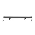 GLOBOSTAR® WASHERMOZA  Μπάρα Φωτισμού Wall Washer LED 72W 6120lm 10-30° DC 24V Αδιάβροχο IP66 Μπλε Dimmable - Bridgelux SMD Chip - Γκρι Ανθρακί - Μ100 x Π7.4 x Υ7cm