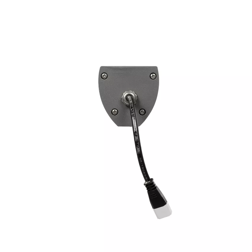 GLOBOSTAR® WASHERMOZA  Μπάρα Φωτισμού Wall Washer LED 72W 6120lm 10-30° DC 24V Αδιάβροχο IP66 Μπλε Dimmable - Bridgelux SMD Chip - Γκρι Ανθρακί - Μ100 x Π7.4 x Υ7cm