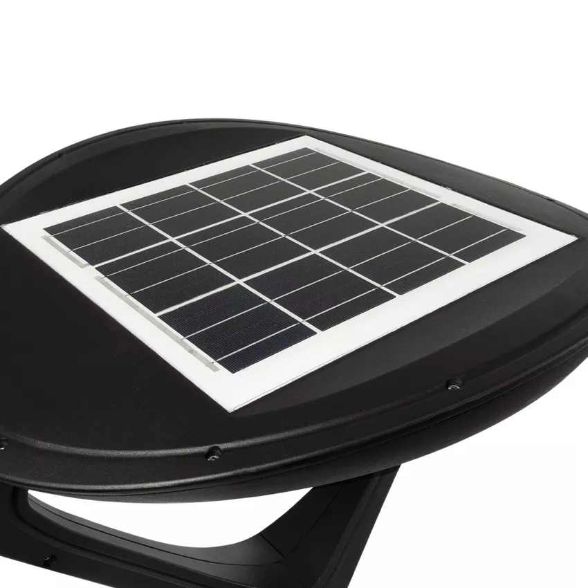 GLOBOSTAR® SQUARE  Φωτιστικό Στύλου/Κολώνας Πλατείας/Πάρκου/Κήπου με Ασύρματο Χειριστήριο LED 20W 800lm 120° Ενσωματωμένο Φωτοβολταϊκό Panel 6V 20W & Επαναφορτιζόμενη Μπαταρία Li-ion 3.2V 20000mAh με Αισθητήρα Κίνησης-Ημέρας-Νύχτας Αδιάβροχο IP65 Θερμ
