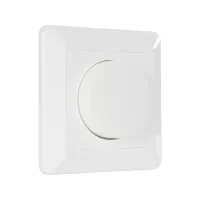 Ροοστάτης Dimmer Τοίχου LED AC100-240V 400W IP20 Μ8.4 x Π8.4 x Υ4.5cm
