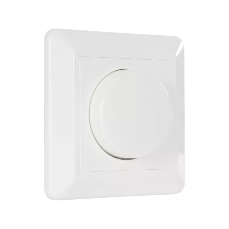 Ροοστάτης Dimmer Τοίχου LED AC100-240V 400W IP20 Μ8.4 x Π8.4 x Υ4.5cm