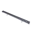 GLOBOSTAR® WASHERMOZA  Μπάρα Φωτισμού Wall Washer LED 48W 5200lm 10-30° DC 24V Αδιάβροχο IP66 Θερμό Λευκό 2700K Dimmable - Bridgelux SMD Chip - Γκρι Ανθρακί - Μ100 x Π6.5 x Υ6.6cm